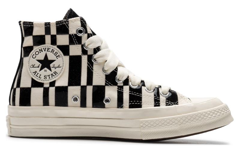 Converse Chuck 70 Vintage Canvas High-Top Shoes 'Black Beige' A08764