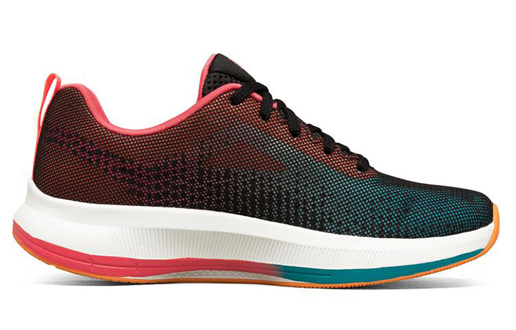 (WMNS) Skechers Go Run Pulse Low Red/Green 128105-BKMT