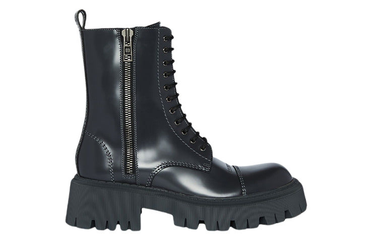 (WMNS) Balenciaga Tractor 20mm Booties 'Fossil Grey' 617420WA8E91568