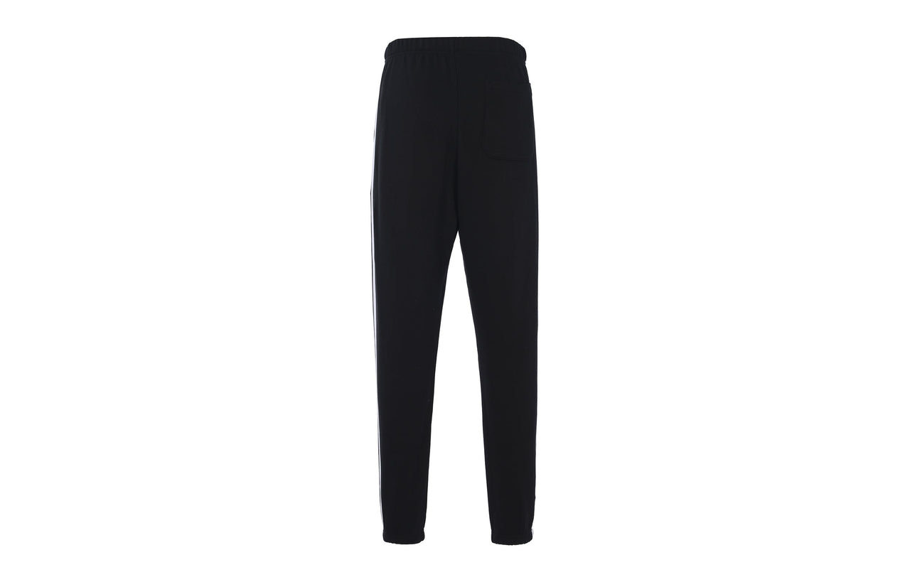 Men's adidas Casual Sports Breathable Knit Long Pants/Trousers Black HH9430