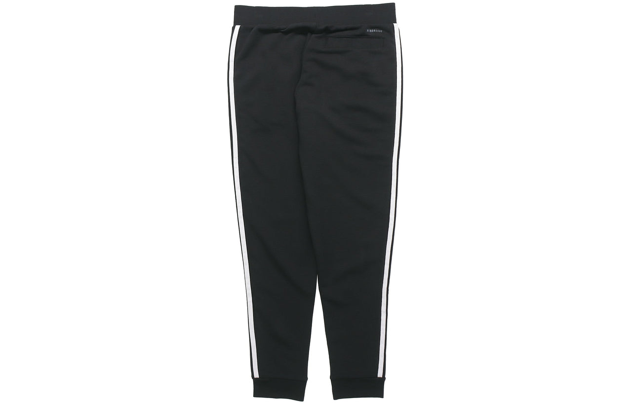 adidas neo M Ce 3sq2 Kn Tp Casual Sports Side Stripe Bundle Feet Long Pants Black GP4916