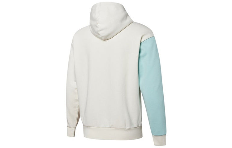 PUMA Retro Colorblock Knit hooded logo Jacket White 534813-93