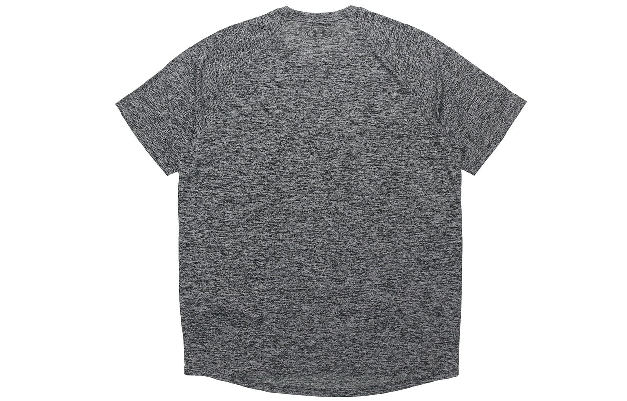 Men's Under Armour Tech 2.0 Training Sports Quick Dry Loose Short Sleeve Gray 1326413-002