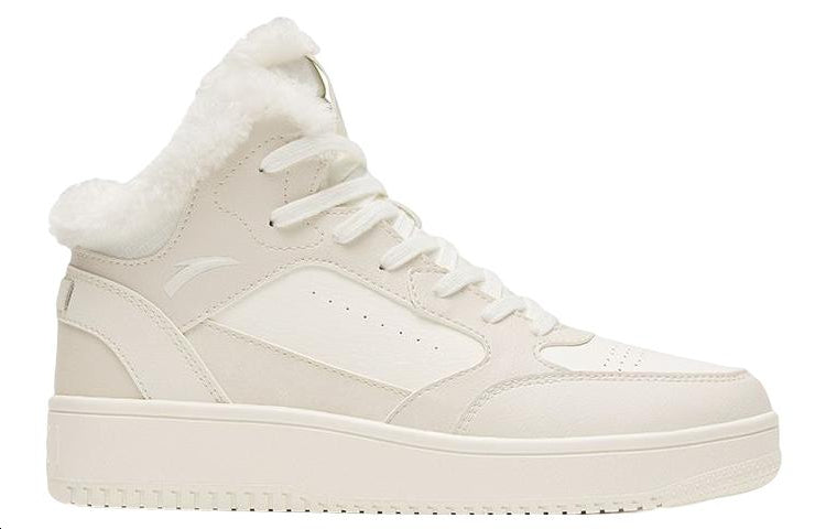 (WMNS) ANTA Skateboarding Series Sneakers High 'Beige' 922248913-1