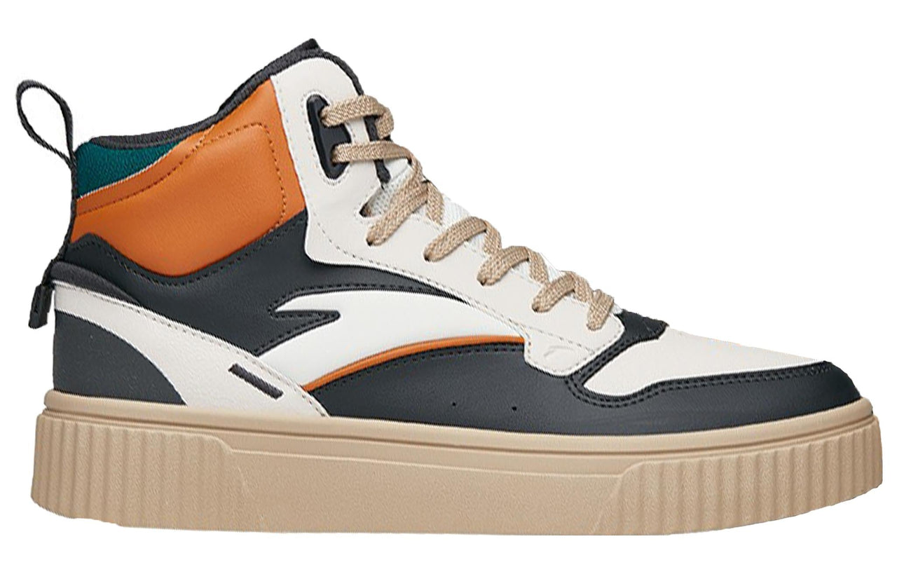 ANTA Life Series Sneakers High 'White Grey Orange' 912248015-3