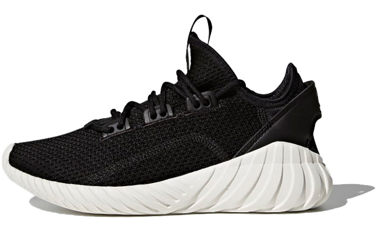 (GS) adidas Tubular Doom Sock Primeknit J 'Core Black' BZ0332