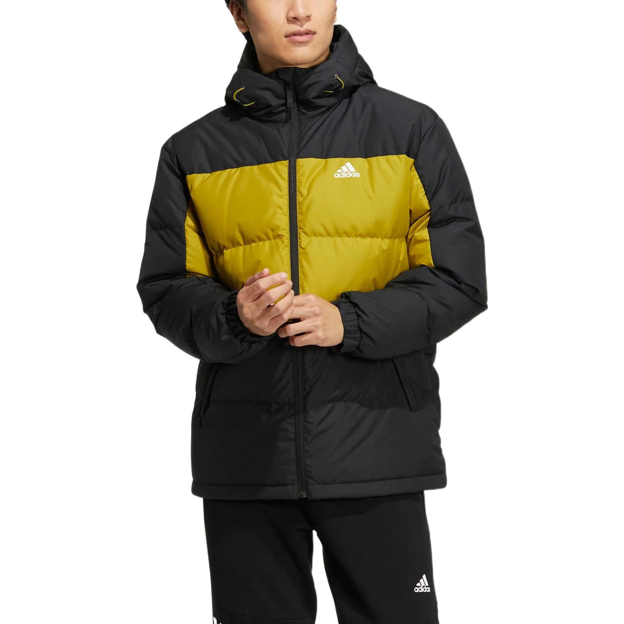 adidas Log 'Black Yellow' HN4407