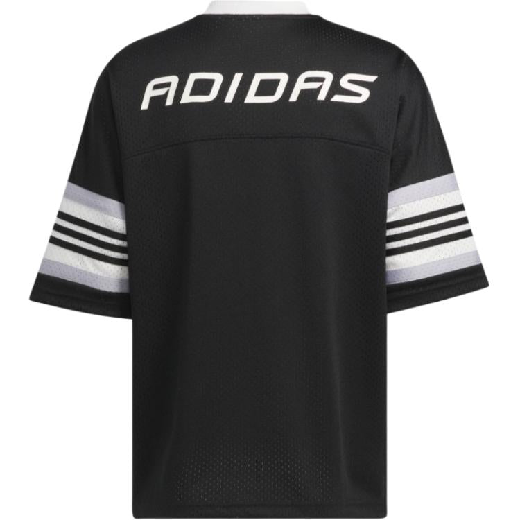 adidas Sports Jersey Asia Sizing 'Black White' IY7378