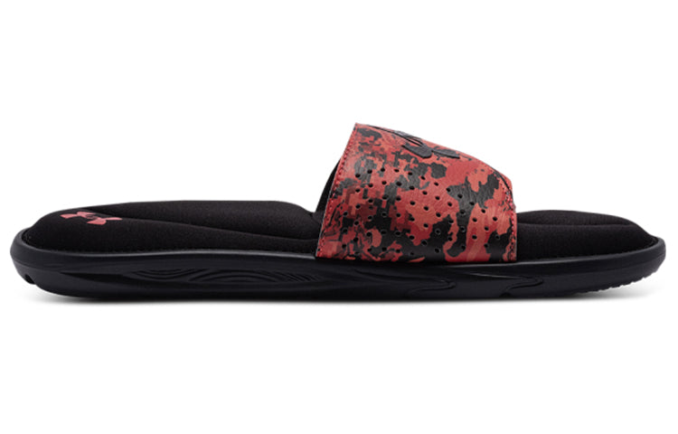Under Armour Ignite 6 Graphic Strap Slide 'Black Beta Camo' 3024450-002
