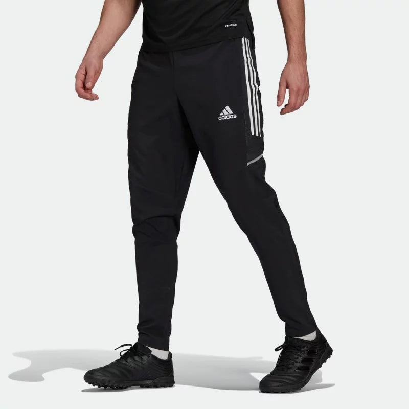 adidas Running Training Soccer/Football Sports Small Long Pants Black GE5420
