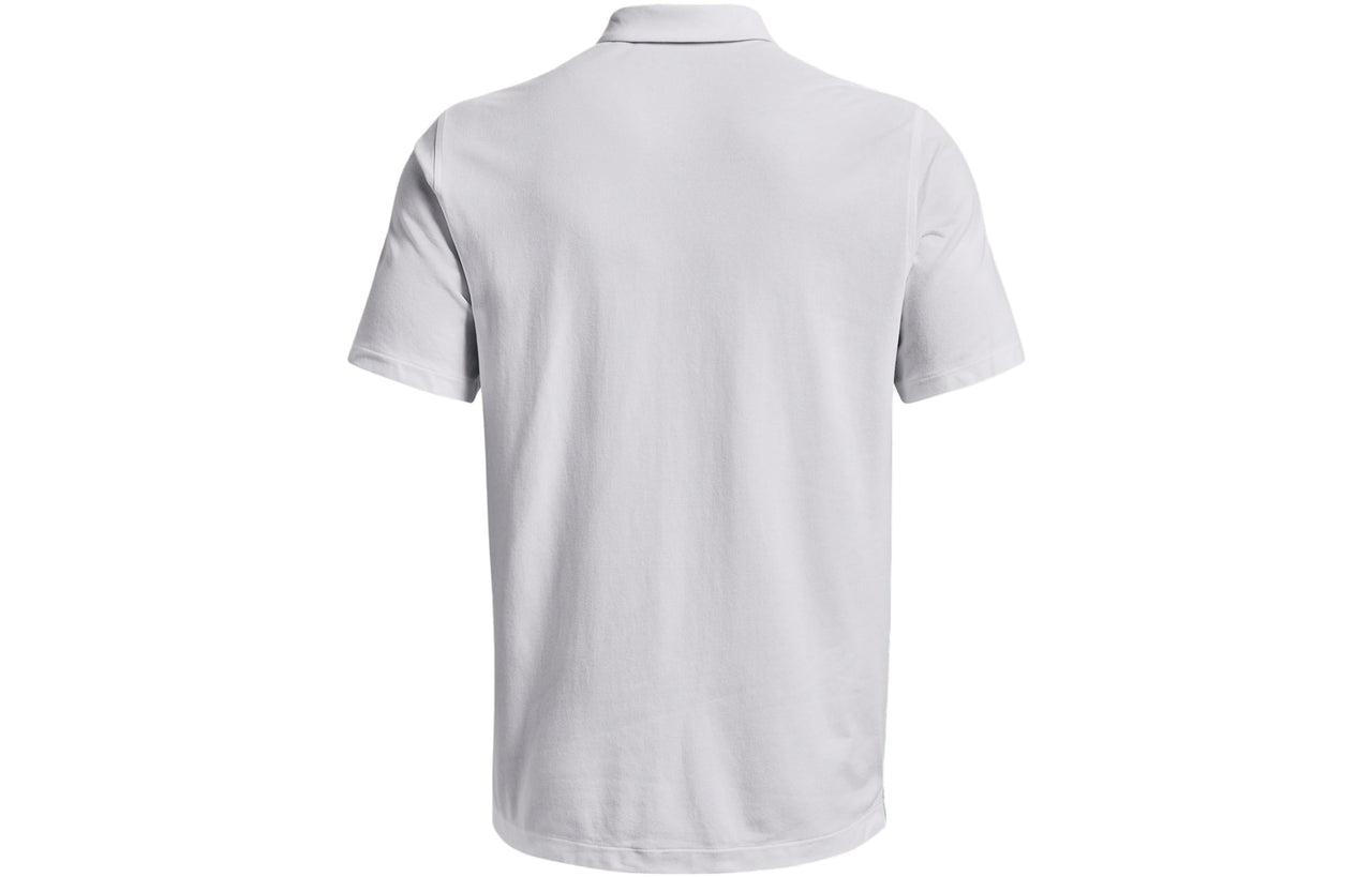 Under Armour Vanish Snap Polo Shirt 'White' 1373690-100