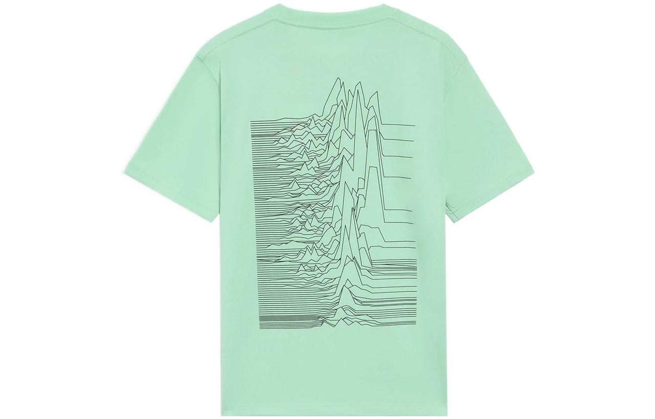 Li-Ning Mountain Graphic T-shirt 'Light Green' AHSS136-3