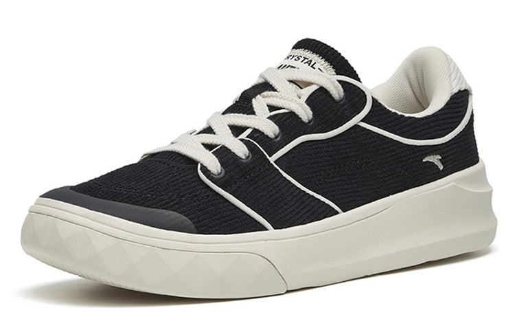 (WMNS) ANTA Classic Low 'Black Grey' 122248068-1