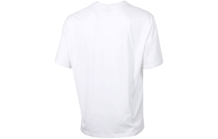 PUMA Casual Sports Solid Color Breathable Short Sleeve White 598523-02