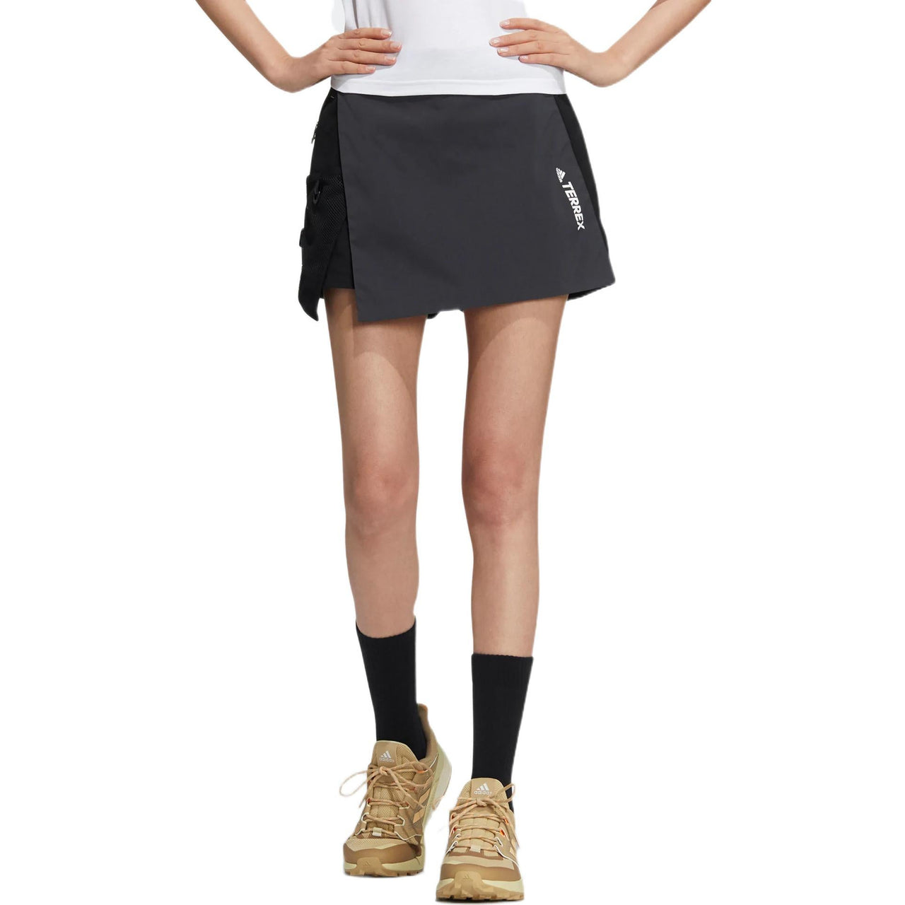 (WMNS) adidas Terrex Voyager Skirt 'Black' HE5194