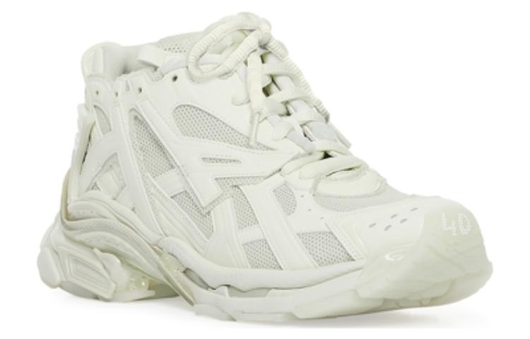 Balenciaga Runner Sneakers 'White Mesh and Nylon' 677403W3RBH9001