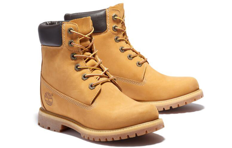 (WMNS) Timberland 6-Incg Premium Wedge Boots 'Wheat Nubuck' 8226A231