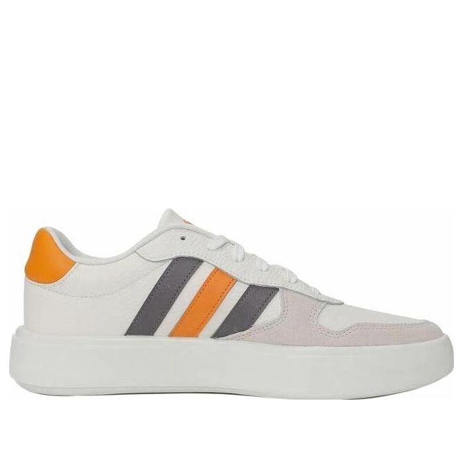 adidas Litecourt 'Core White Focus Orange' JR0026