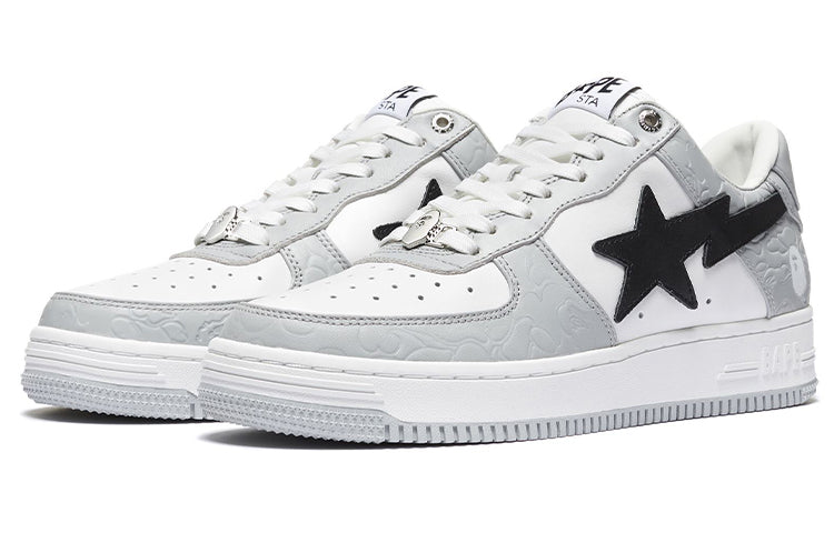 A BATHING APE Bape Sta 'Grey White' 1H70-291-002-WB