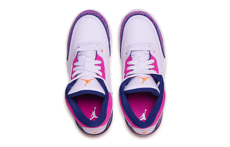 (GS) Air Jordan 3 Retro 'Barely Grape' 441141-500