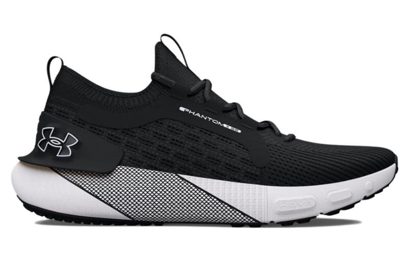 (WMNS) Under Armour HOVR Phantom 3 SE 'Black White' 3026584-002