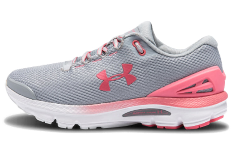 (WMNS) Under Armour Charged Gemini Grey/Pink 3023277-104