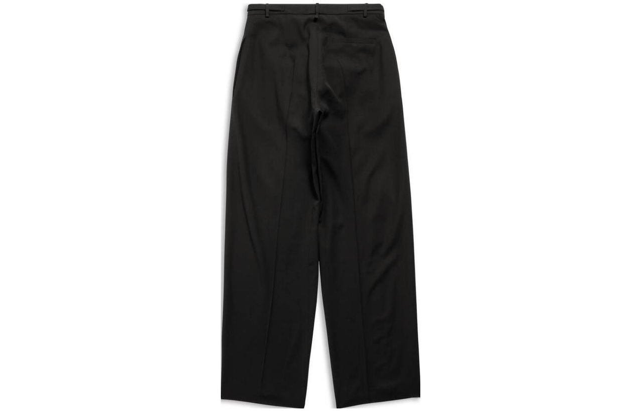 (WMNS) Balenciaga Skater Tailored Pants 'Black' 768544TPT031000
