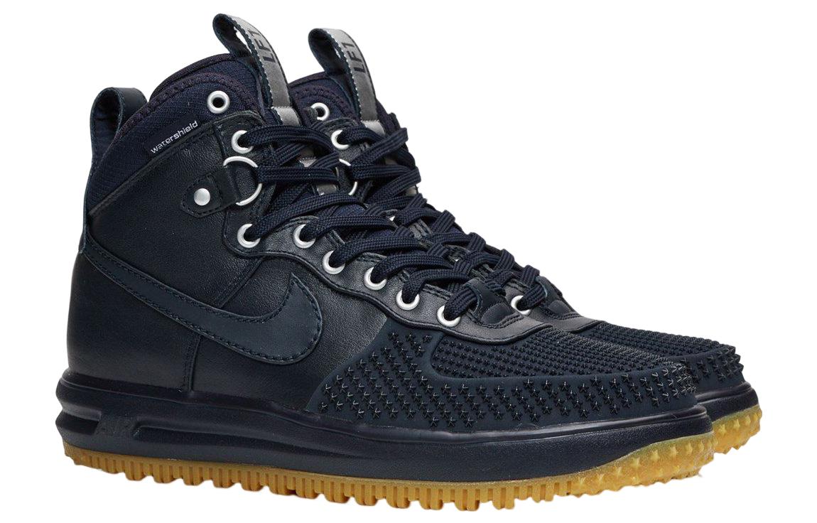 Nike Lunar Force 1 Duckboot 'Dark Obsidian' 805899-400