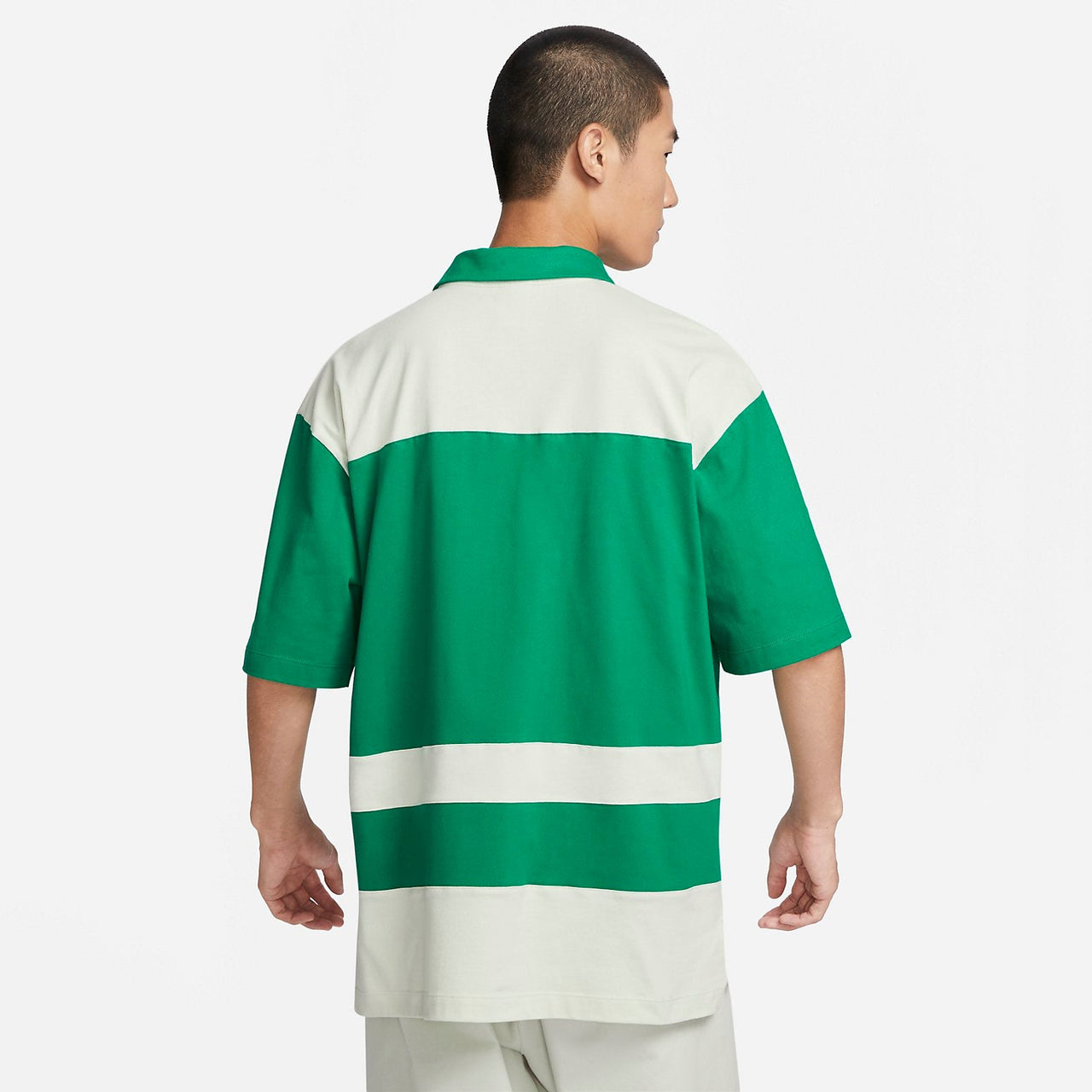 Nike NSW GCEL Polo Shirt 'Green Grey' FQ9582-365