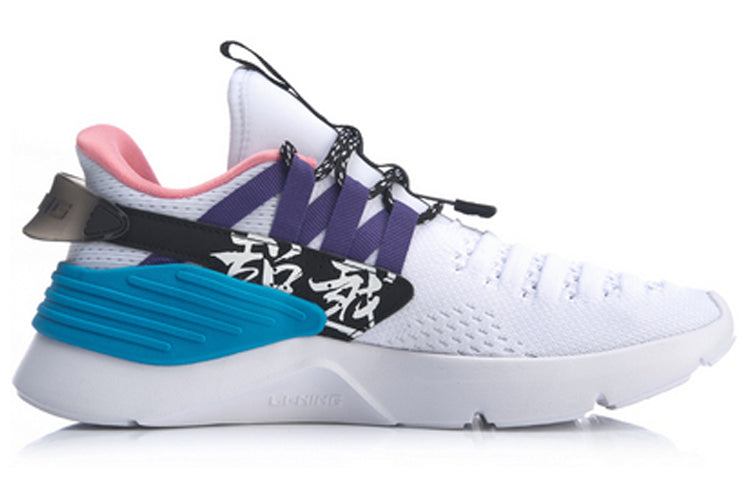 (WMNS) Li-Ning EXD 'White Blue' AGCP094-6