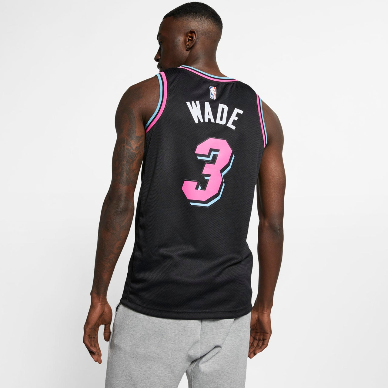 Nike NBA Dwyane Wade Miami Heat 2021/22 City Edition Jersey #3 AJ4622-013