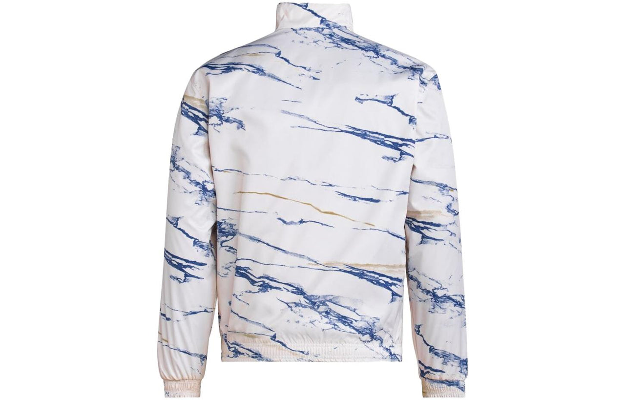 adidas Italy Anthem Reversible Jacket 'White Blue' HT2186