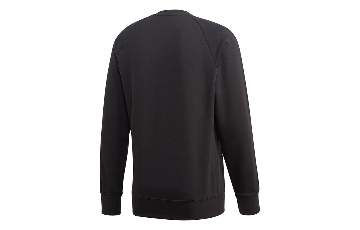 adidas Soccer/Football Sports Round Neck Pullover Black FR4218