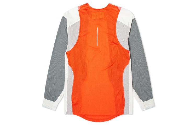 Nike Mens ISPA Dri-Fit Long-Sleeve Top 'Grey Summit White Red' CK4988-021