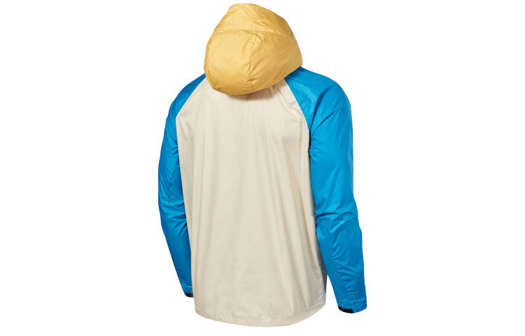 Nike Windrunner Contrast Windproof Casual Hooded Jacket For Men Yellow CZ9055-761
