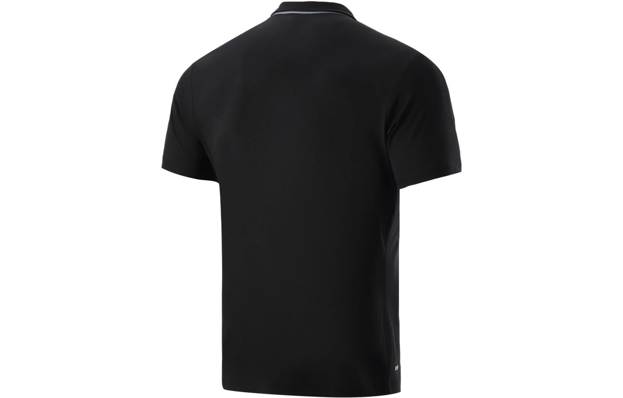 Li-Ning Logo Quick-Drying Polo Shirt 'Black' APLT123-1
