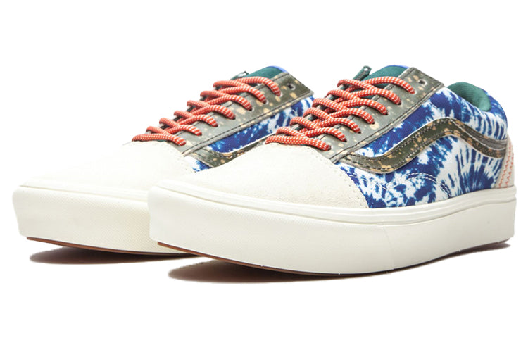 Vans Comfycush Old Skool Tie-dye 'Blue White' VN0A3WMA1S1