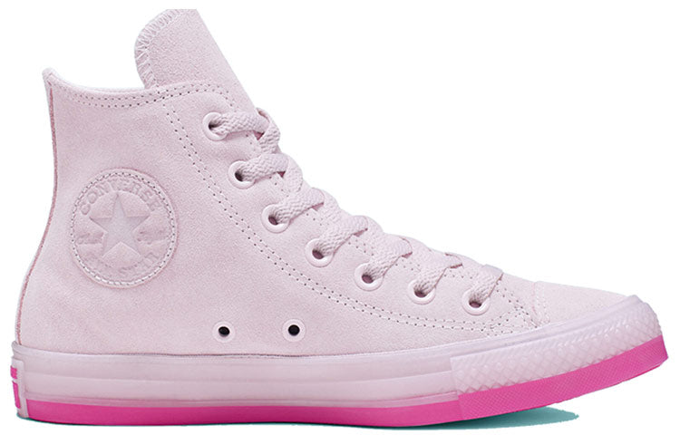Converse Interstellar Chuck Taylor All Star Jelly Bottom Pink Suede 166139C