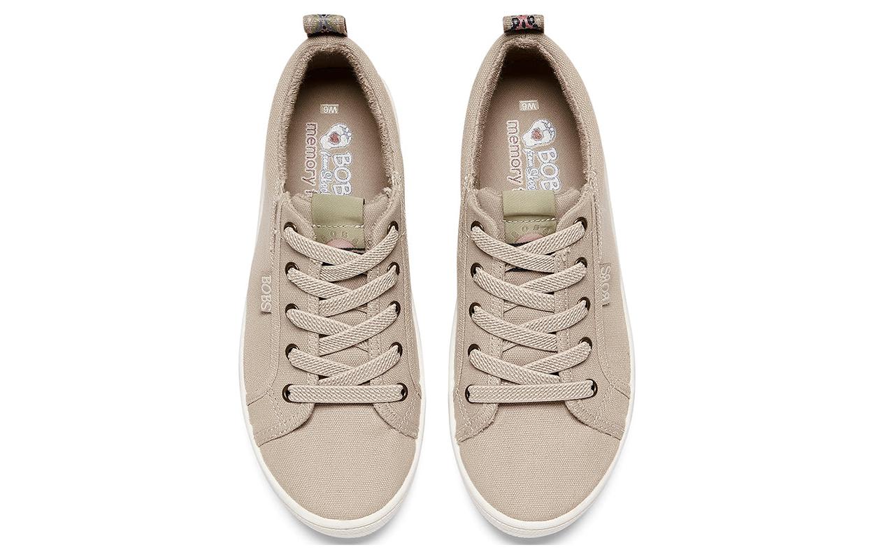 (WMNS) Skechers BObs B Extra Cute Low Sneakers Grey/Brown 113323-TPE
