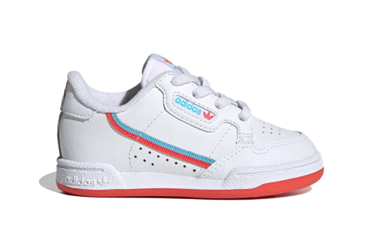 (TD) adidas originals Continental 80 El I White/Red EG7310