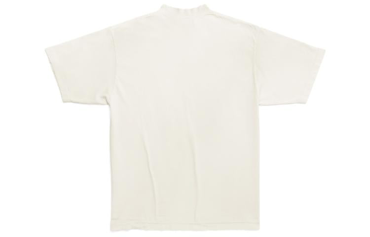 Balenciaga Est. 1917 Crest Logo T-shirt 'White' 739784TOVK19012