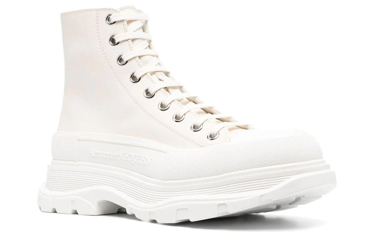 Alexander McQueen Tread Slick Boots 'Cream White Beige' 705661WHZ627701