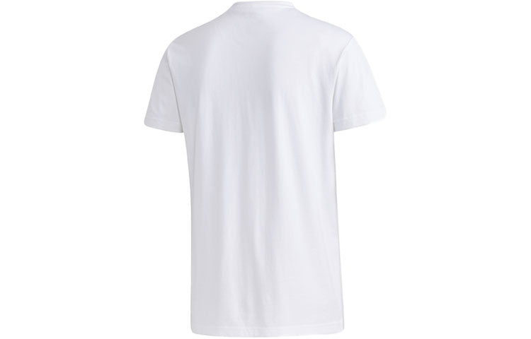 adidas neo x Disney Crossover Donald Duck Printing Casual Short Sleeve White GJ5637