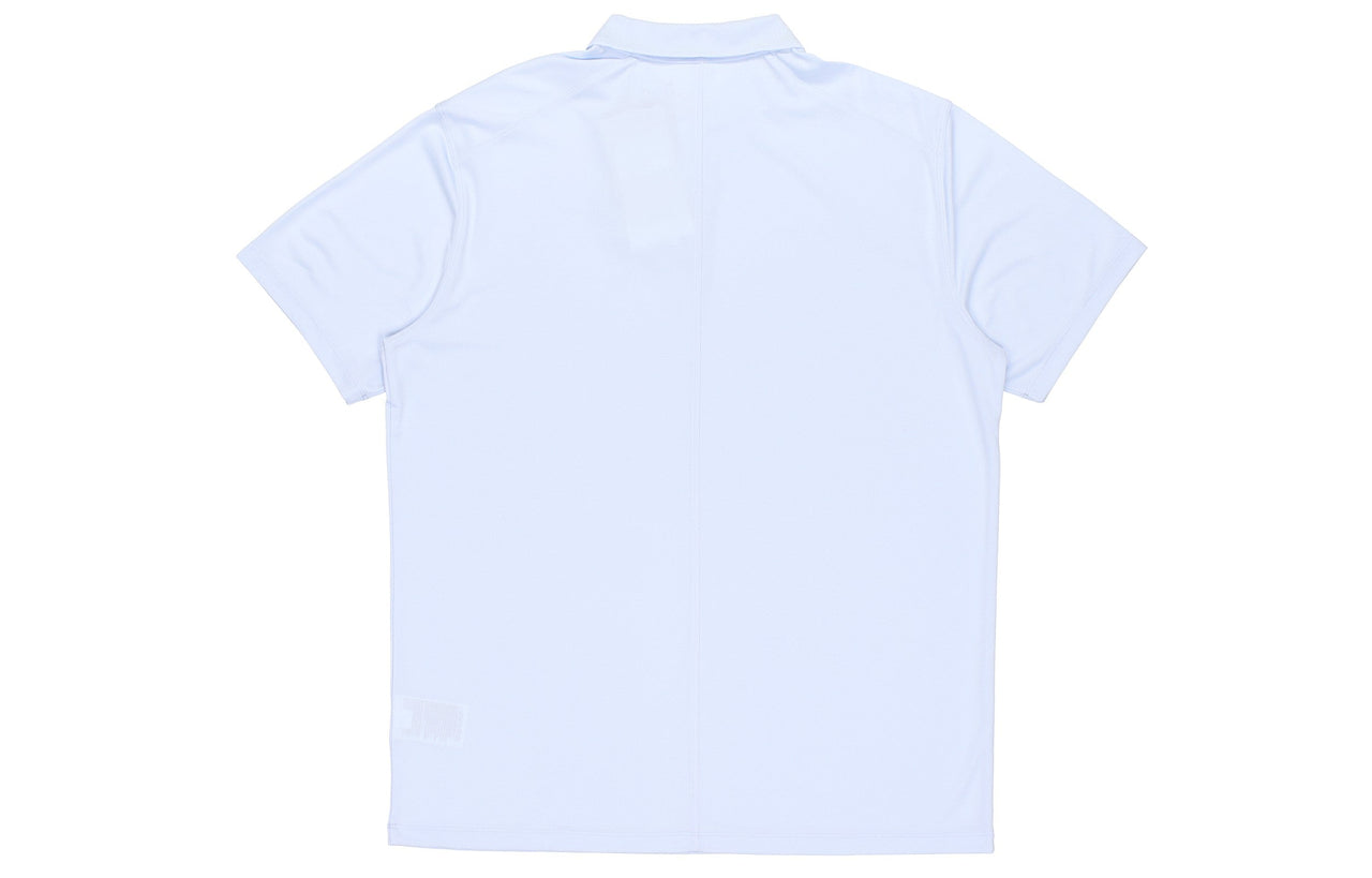 Nike Dri-fit Victory Logo Quick Dry Breathable Sports Short Sleeve Polo Shirt Light Blue BV0355-407