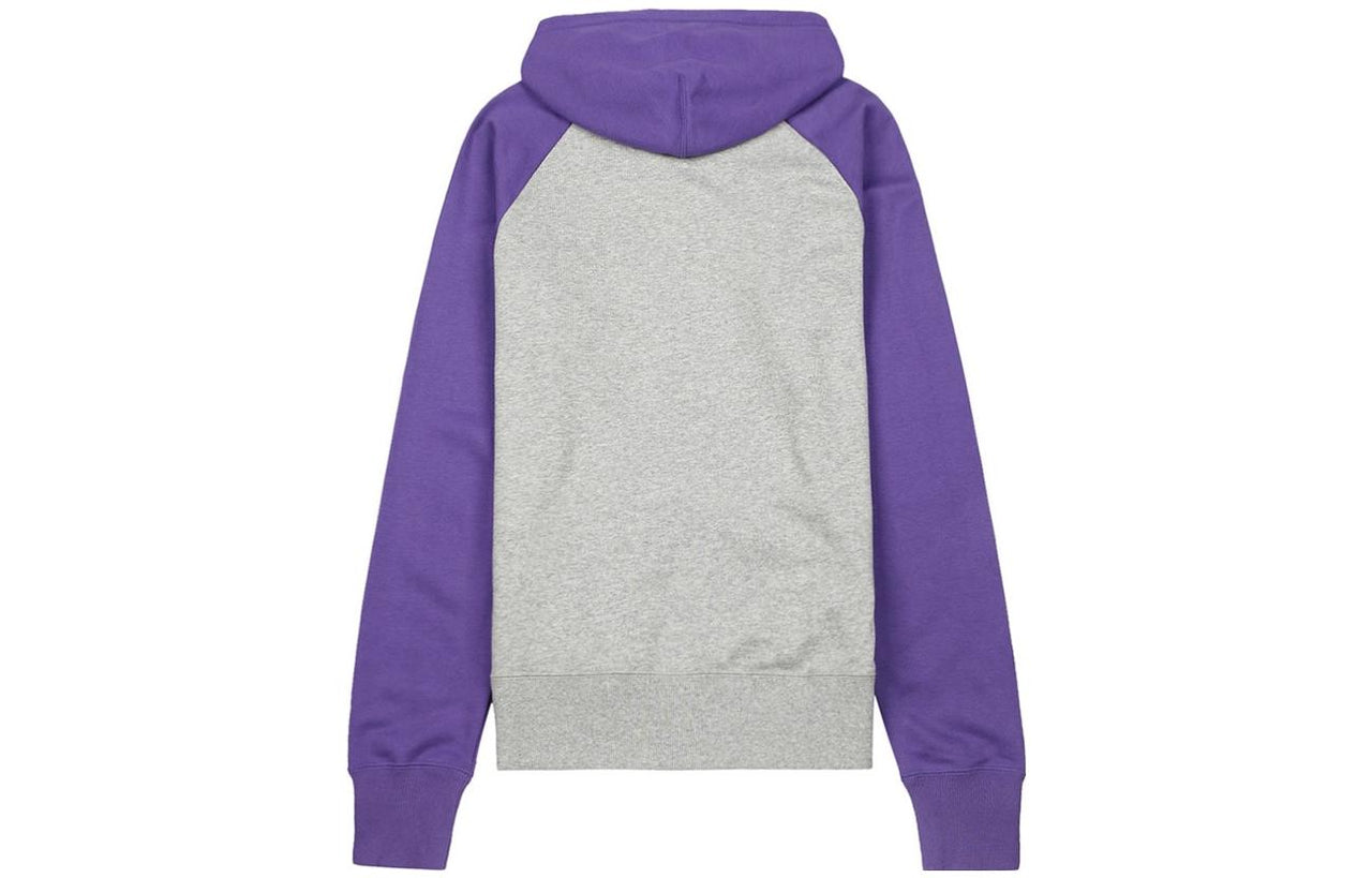 Nike Logo Athletic Daily Casual Hoodie 'Purple Grey' 403978-066