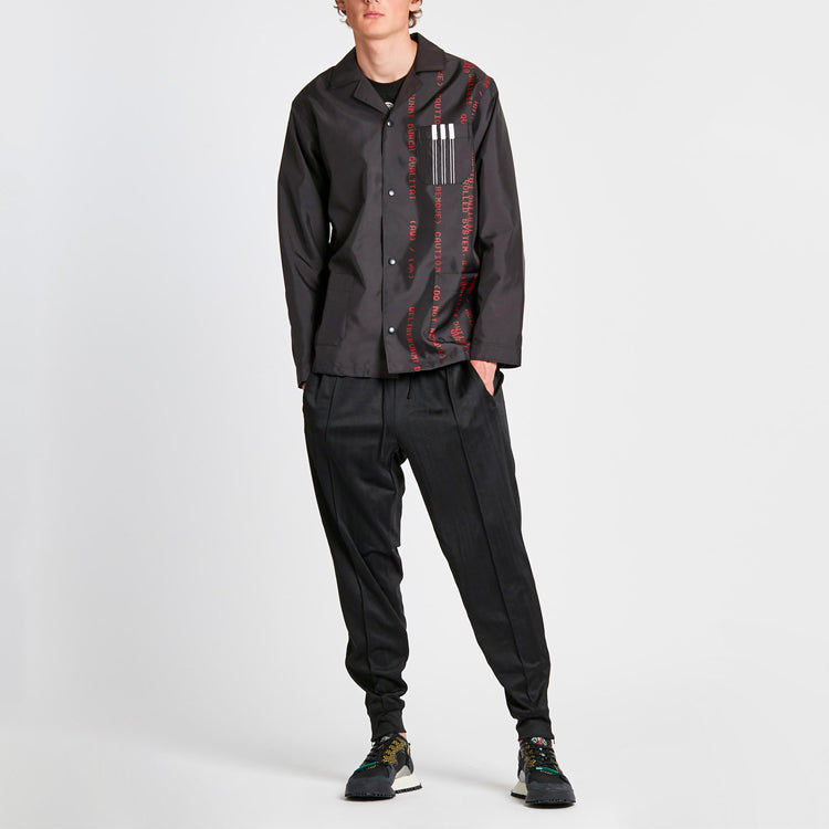 adidas originals x Alexander Wang Crossover Casual Coach Jacket Black CZ8319