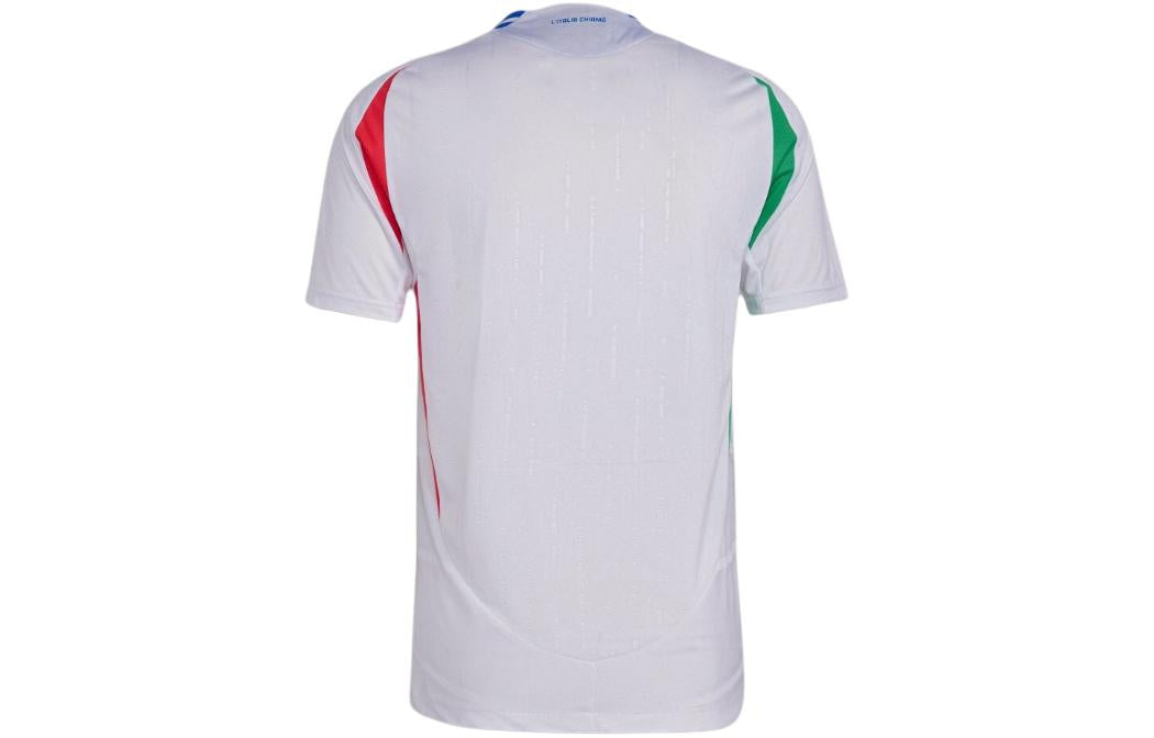 adidas Italy 24 Authentic Away Jersey Asia Sizing 'White' IN0659