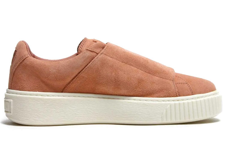 (WMNS) PUMA Suede Platform Strap 'Cameo Brown' 364586-03