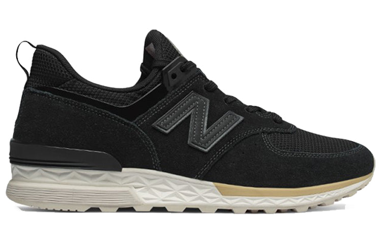 New Balance NB 574 Sport Sports Casual Shoes 'Black White' MS574FSK