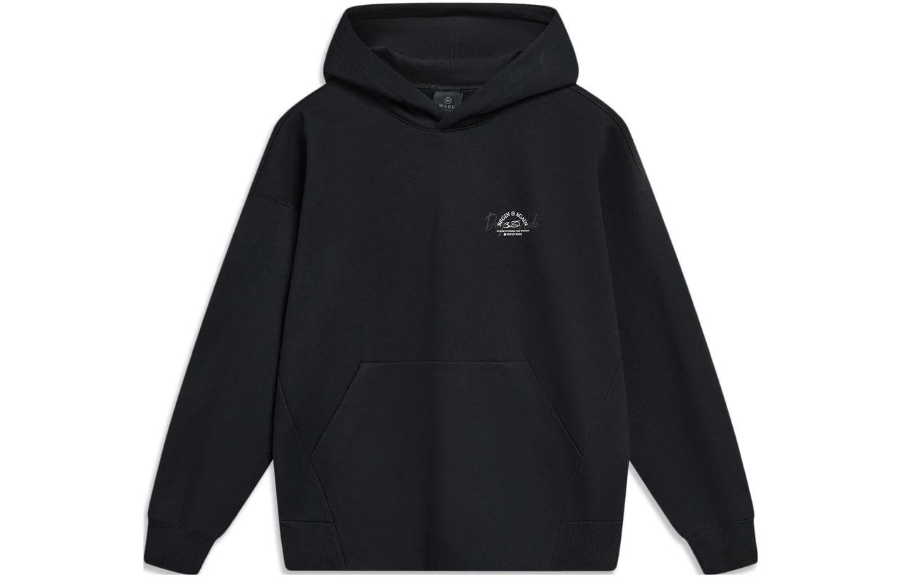 Li-Ning Way Of Wade Photo Graphic Hoodie 'Black' AWDT943-1